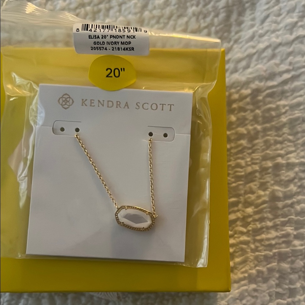 Kendra Scott Gold Necklace Modern Elegance